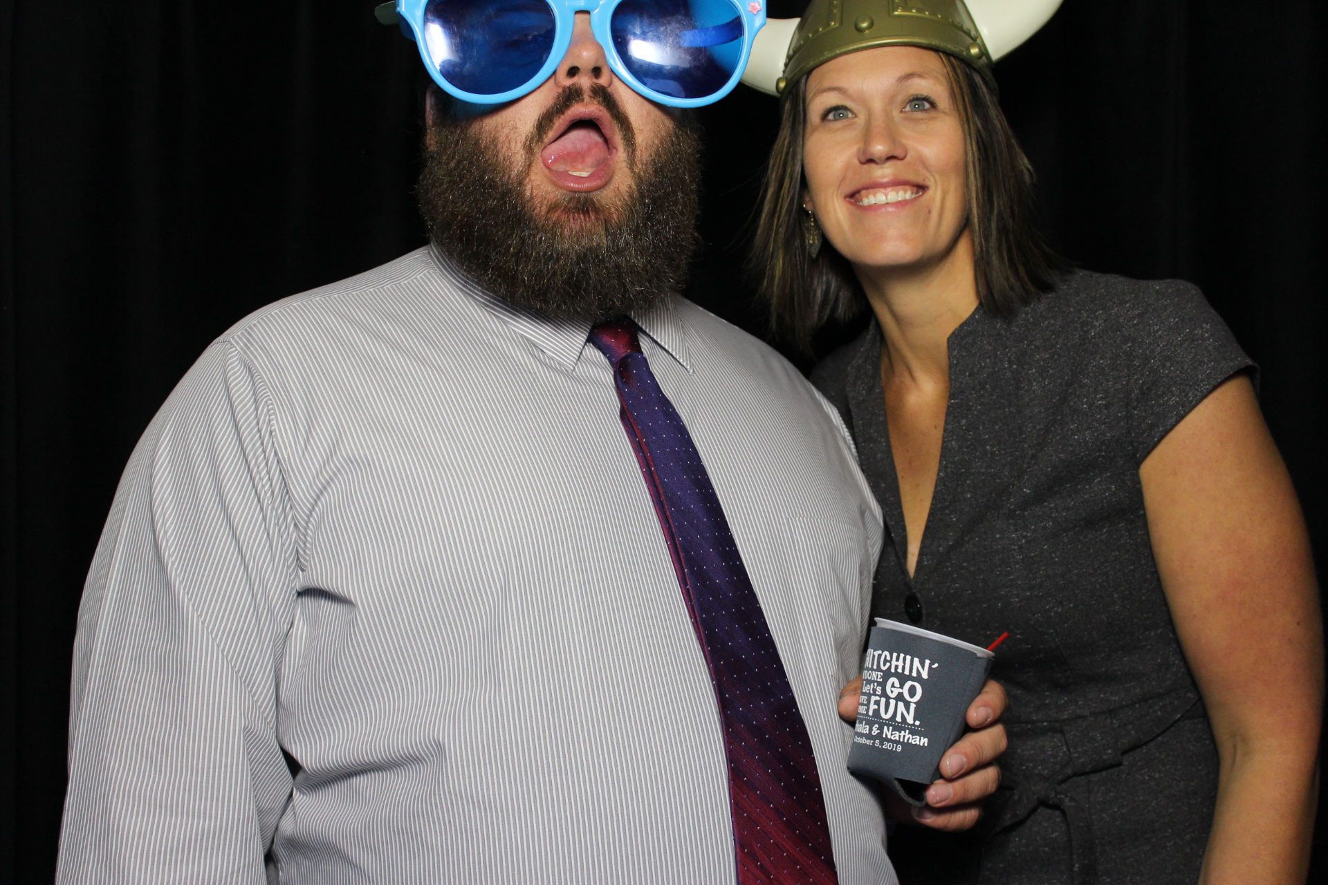 Michala Binkly & Nathan Hall Wedding Reception | View more photos from the event at gallery.photoboothcincy.com/u/PhotoBoothCincy/Michala-Binkly-Nathan-Hall-Wedding-Reception